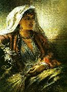 egron lundgren spansk zigenerska oil painting